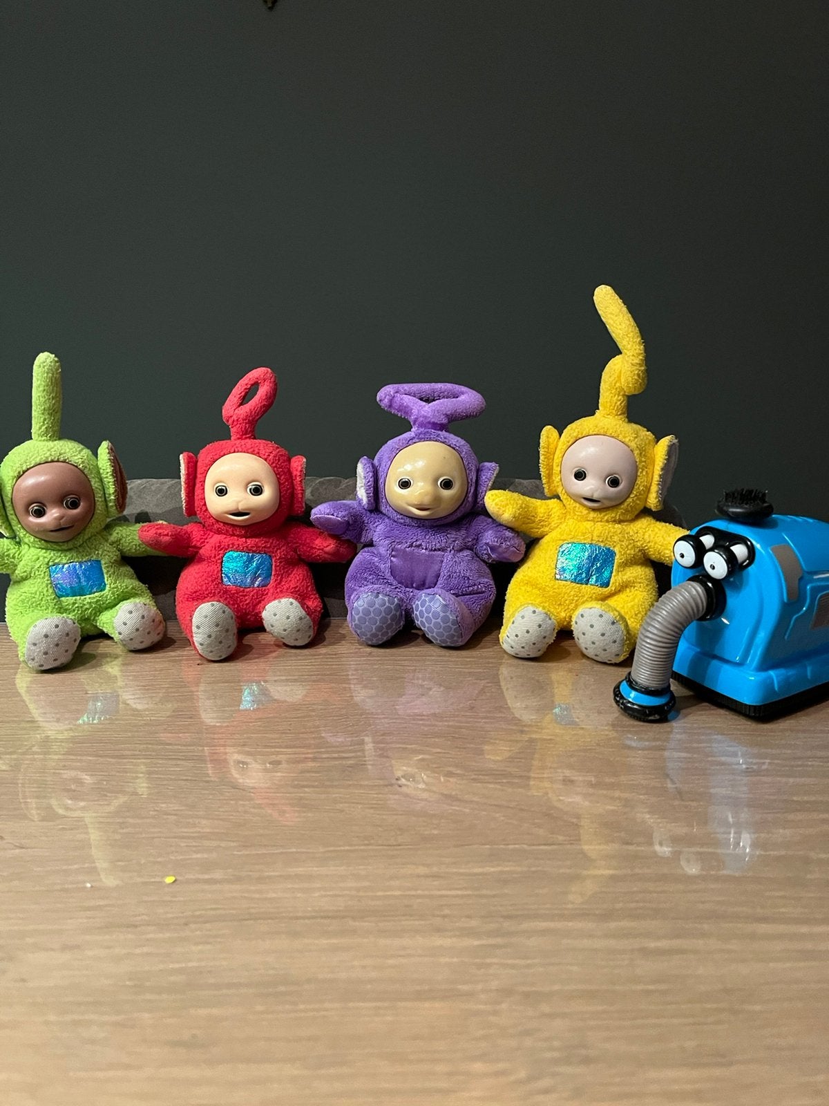 Gave vintage set Teletubbies en stofzuiger, Ophalen of Verzenden, Gebruikt, Overige typen
