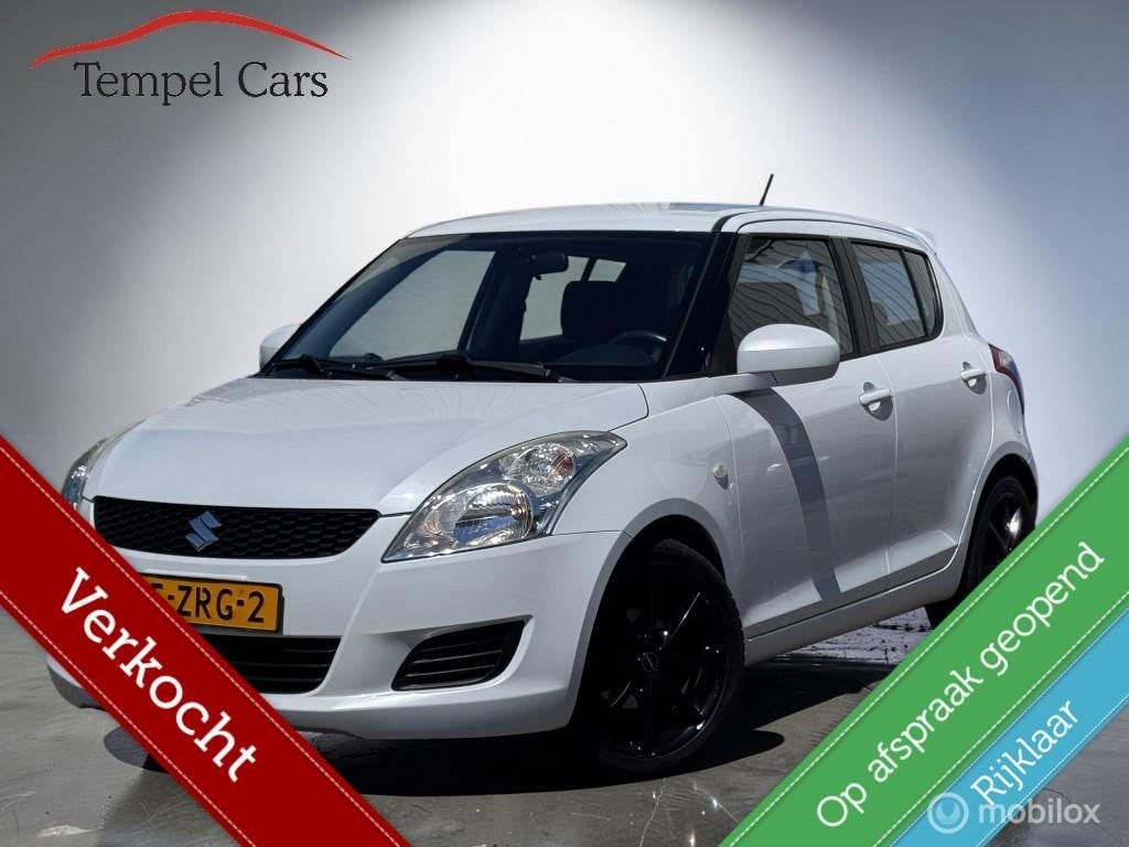 Suzuki Swift 1.2 Bandit|NAP| Airco|17” velgen|nieuwe APK, Voorwielaandrijving, Gebruikt, 4 cilinders, 400 kg