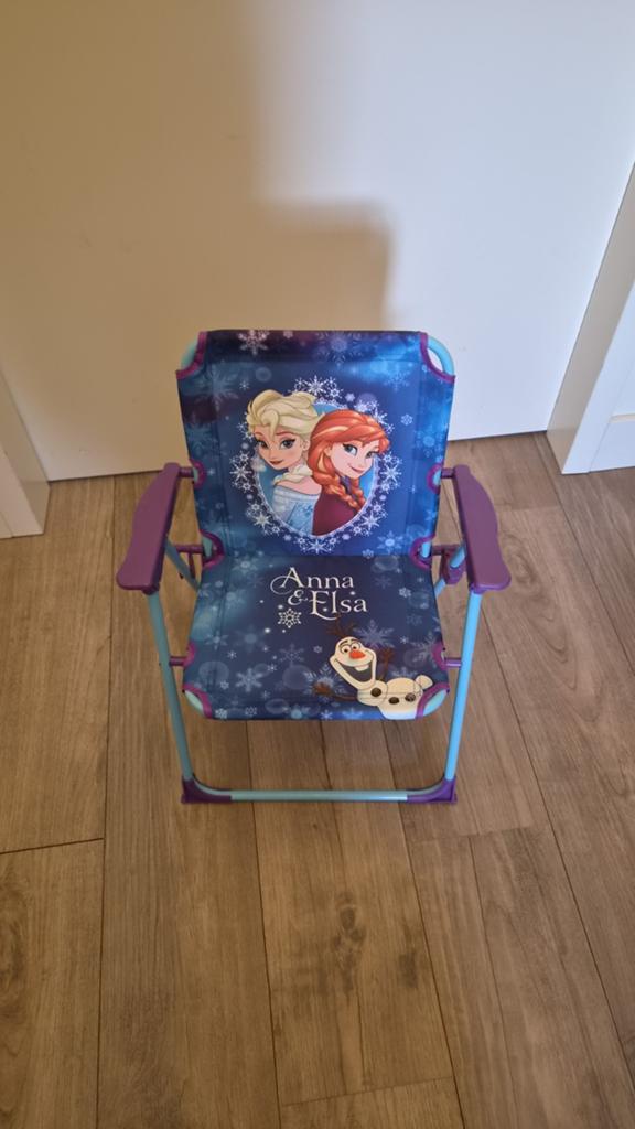 Frozen kinderstoel - Anna & Elsa, Ophalen of Verzenden, Gebruikt, Stoel
