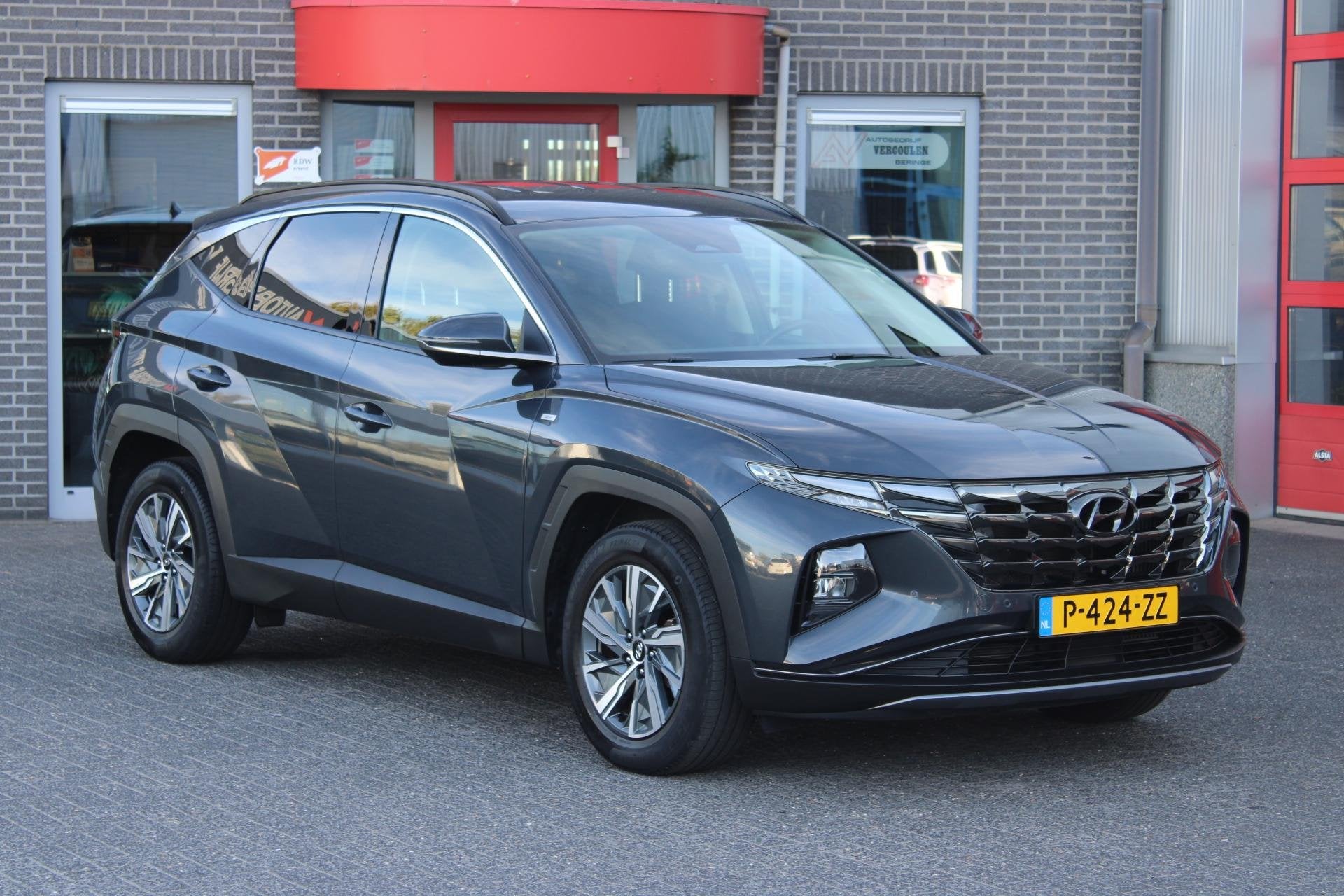 Hyundai Tucson 1.6 T-GDI MHEV Comfort Smart NL Auto/Dealer o, Auto's, Voorwielaandrijving, Dealer onderhouden, Gebruikt, Euro 6