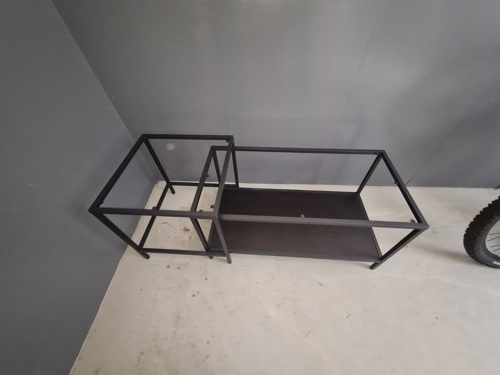 gebruikte salontafels, Ophalen