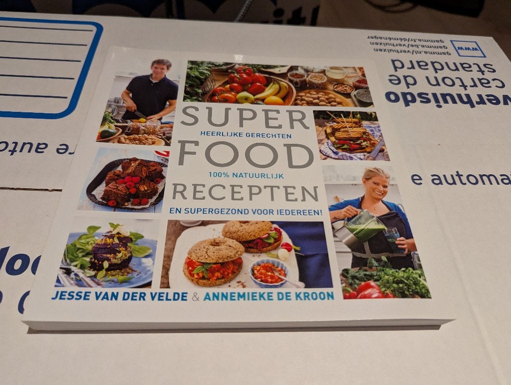 Kookboek superfood recepten, Ophalen of Verzenden, Nieuw, Jesse van der Velde, Gezond koken