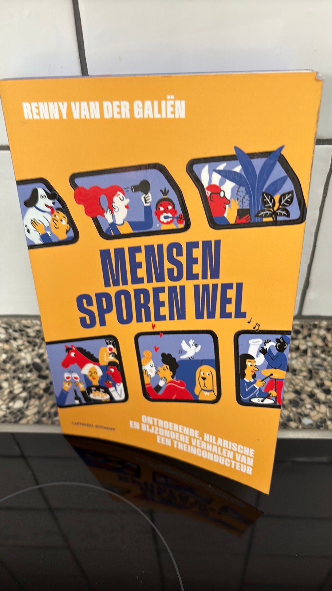 MENSEN SPOREN WEL Renny van der Galien, Boeken, Ophalen of Verzenden