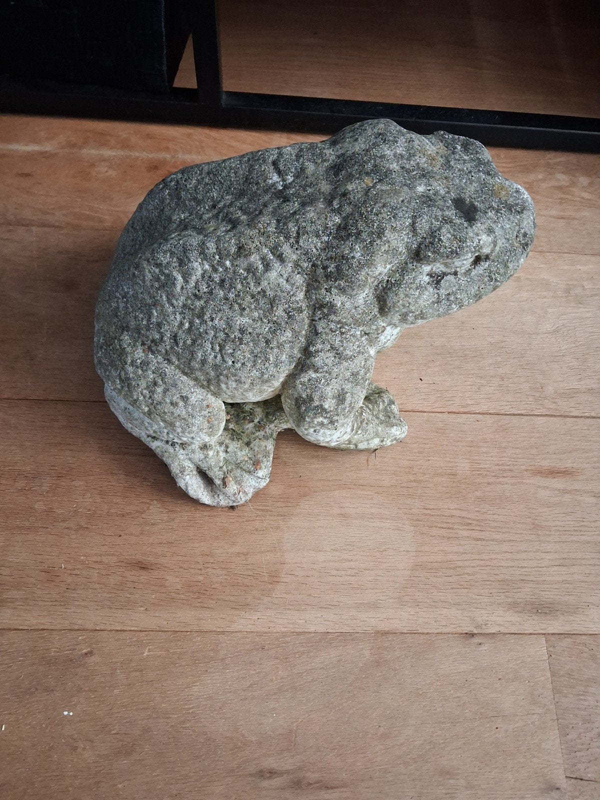 kikker voor in de tuin van beton, Ophalen, Gebruikt, Beton, Dierenbeeld