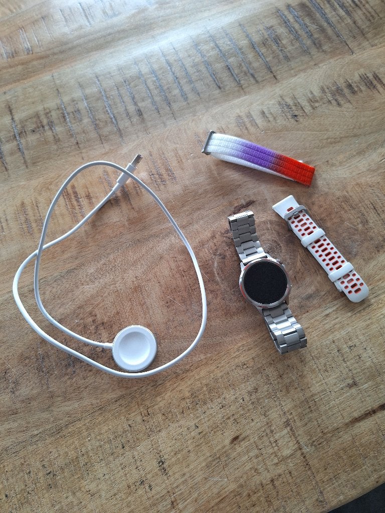 Huawei Watch GT 2 met accessoires, Sieraden, Tassen en Uiterlijk, Smartwatches, Ophalen of Verzenden, Zo goed als nieuw, Waterdicht