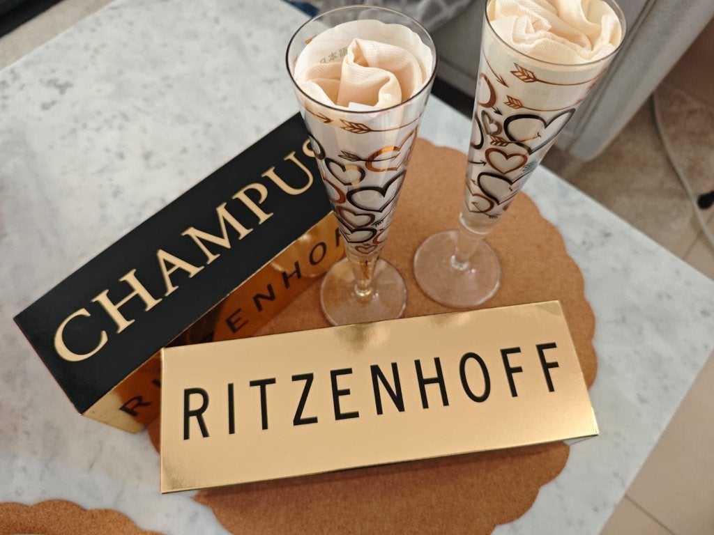Ritzenhoff Champus Champagneglazen Set, Verzamelen, Glas en Borrelglaasjes, Ophalen of Verzenden, Zo goed als nieuw, Overige typen