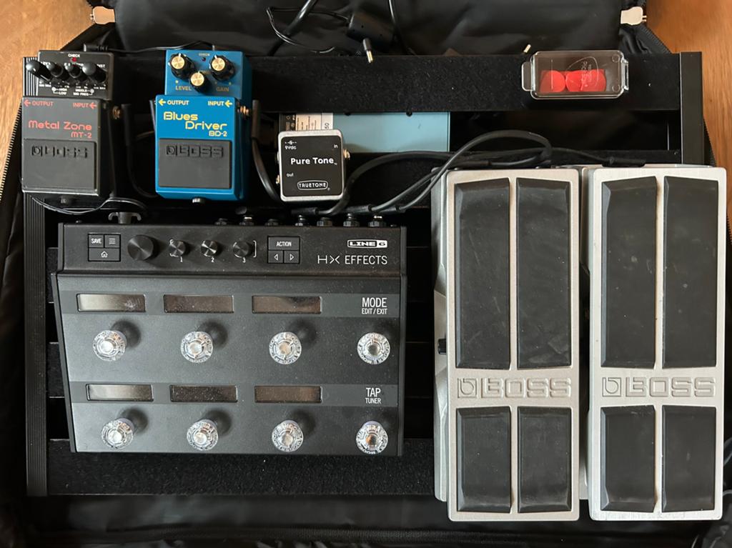 Compleet pedalboard te koop, Ophalen, Zo goed als nieuw, Volume