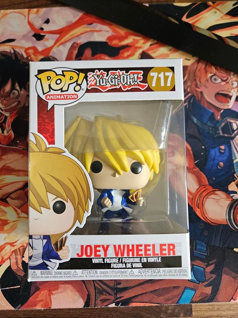 Funko Pop! Yu-Gi-Oh! Joey Wheeler #717, Ophalen of Verzenden, Nieuw