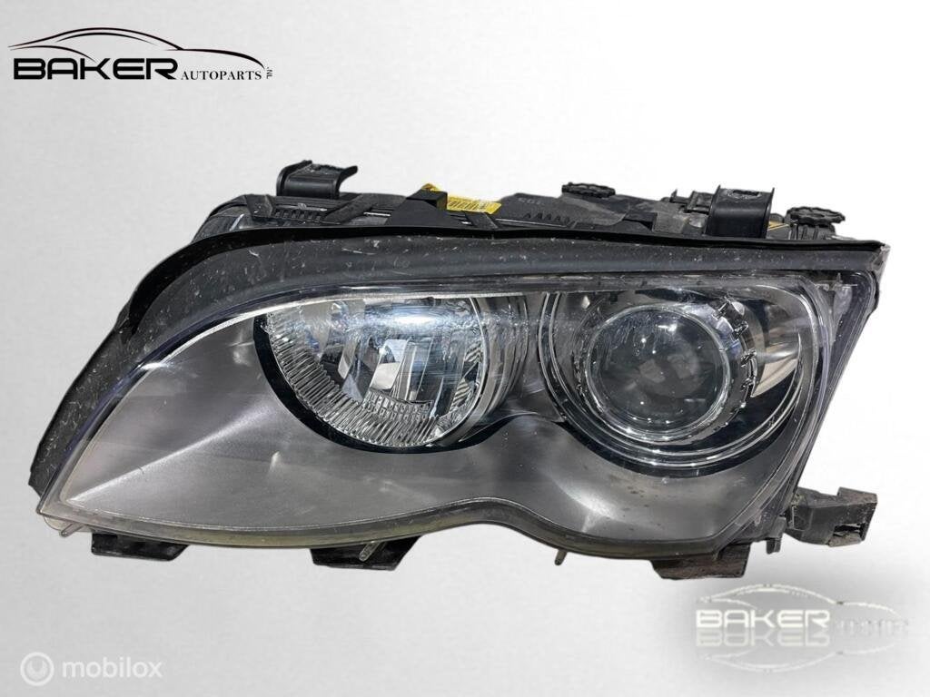 Koplamp links BMW 3-serie E46 ('99-'05) 0301177273, Gebruikt, Ophalen of Verzenden, BMW, BMW