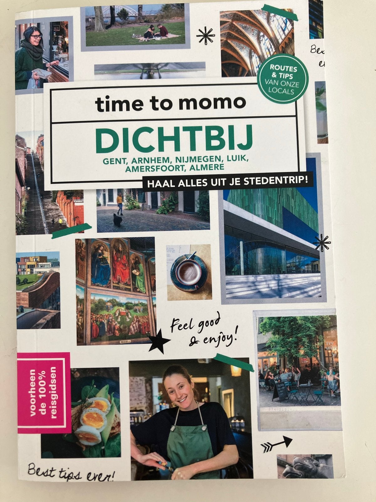 Time to Momo Dichtbij: Gent Arnhem Nijmegen Luik Amersfoort, Overige merken, Ophalen of Verzenden, Zo goed als nieuw, Reisgids of -boek