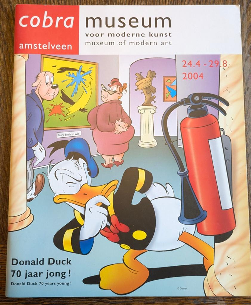 Donald Duck 70 jaar jong! Cobra Museum Amstelveen, Ophalen of Verzenden