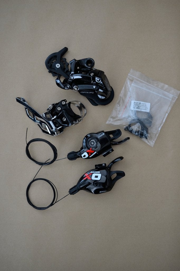 Sram XO X9 MTB groepset, Ophalen, Zo goed als nieuw, SRAM, Derailleur of Ketting