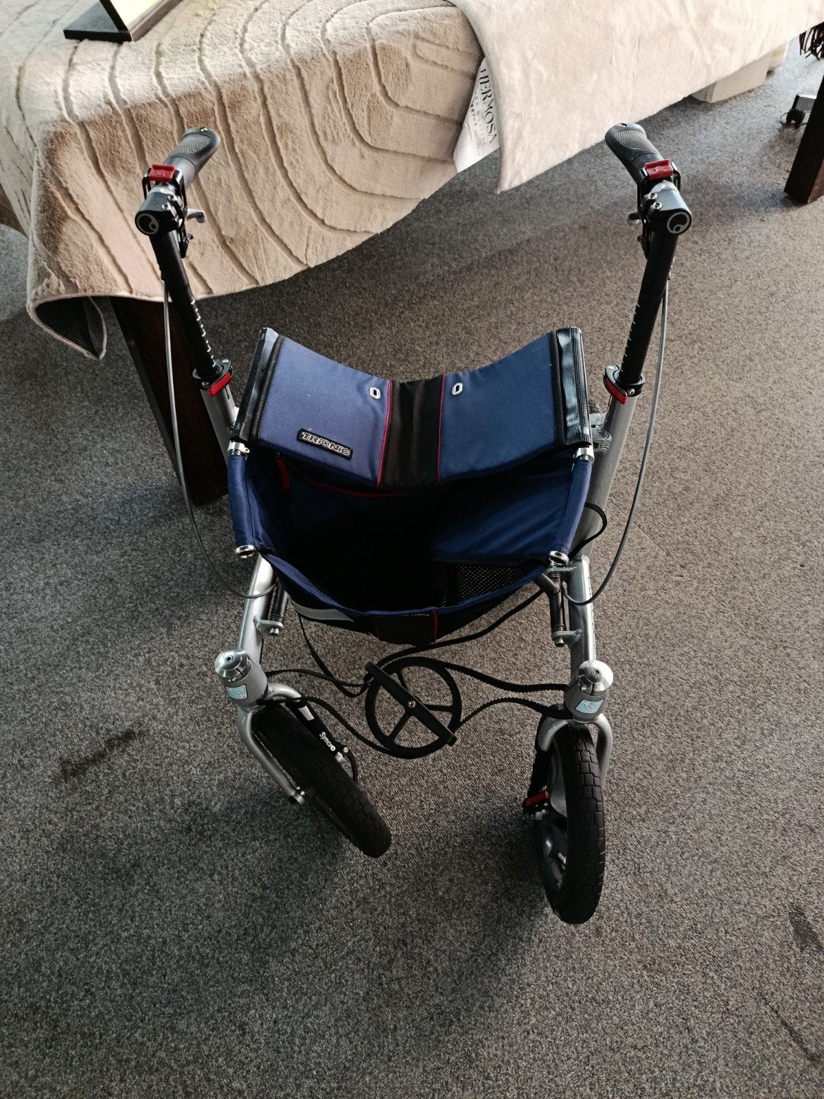 Rollater walker trionic, Ophalen