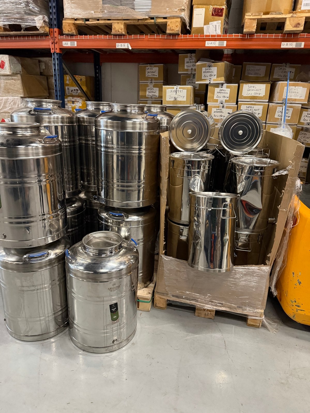 Marokkaanse Pure Olijfolie - 1000L Vaten & 1L Flessen, Diversen, Ophalen of Verzenden