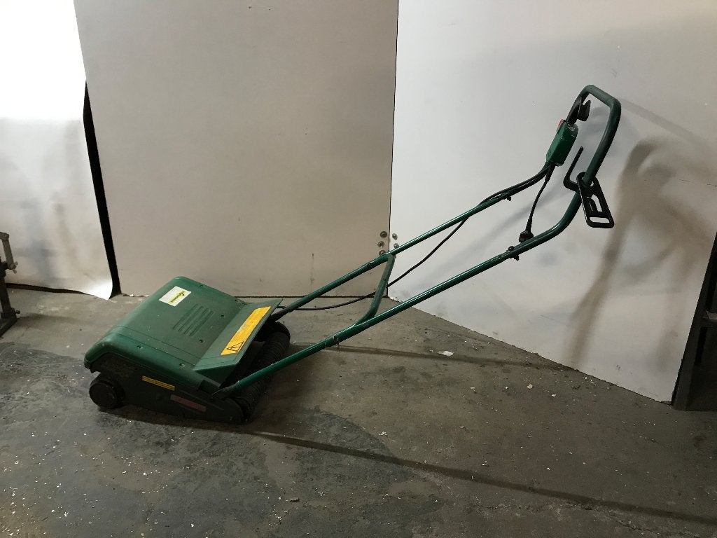 Grasmaaier, kooimaaier, Qualcast, Van Cranenbroek, 230 volt, Tuin en Terras, Grasmaaiers, Ophalen, Gebruikt, Elektrische grasmaaier