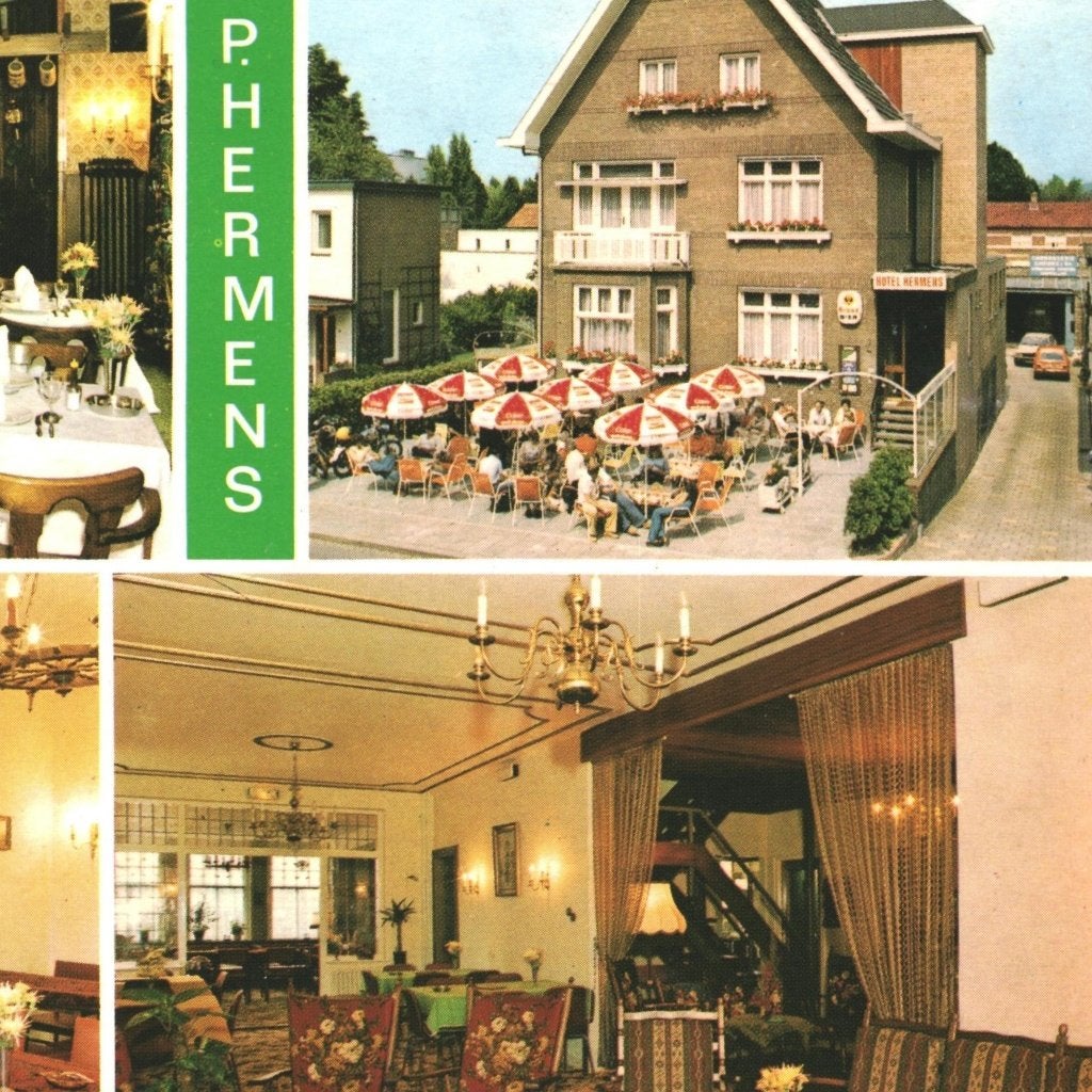42157 Valkenburg Hotel Hermens Gelopen met Postzegel, Ophalen of Verzenden, 1980 tot heden, Noord-Brabant