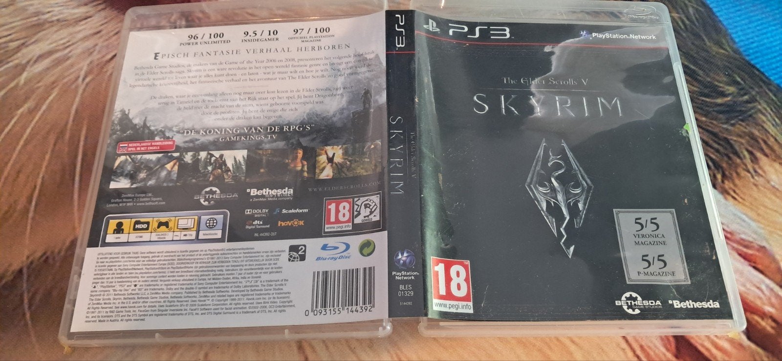 The Elder Scrolls V: Skyrim (PS3), Gebruikt, Vanaf 18 jaar, 1 speler, Ophalen of Verzenden