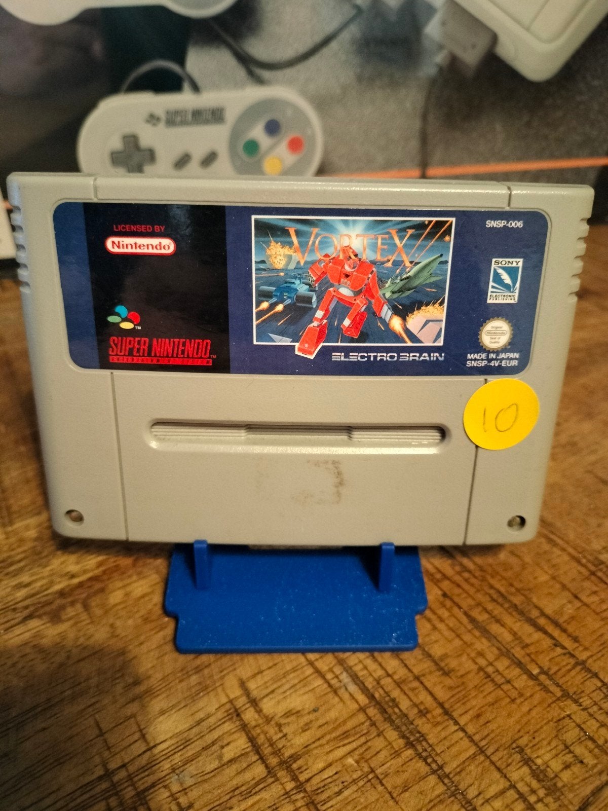 Vortex SNES Game - Klassieke Shooter voor Super Nintendo, Spelcomputers en Games, Games | Nintendo Super NES, Gebruikt, Shooter