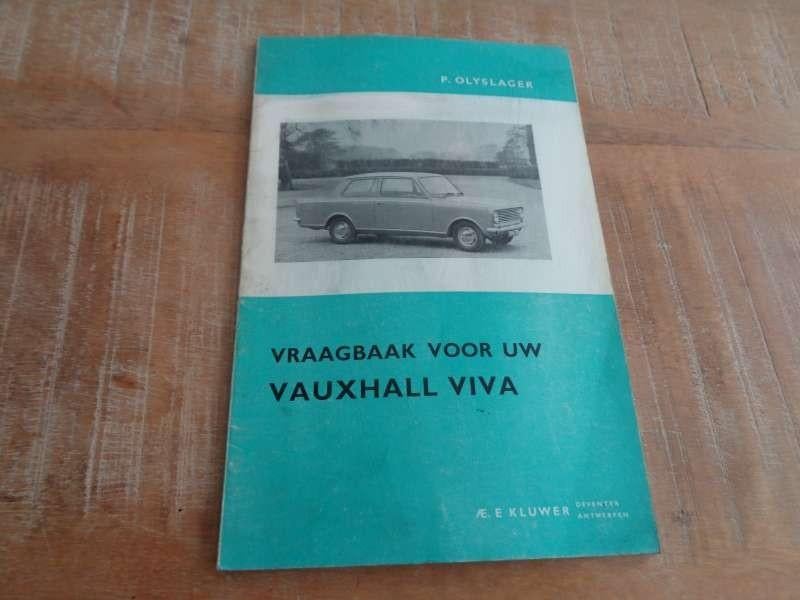 Vauxhall Viva vanaf 1963 Vraagbaak Werkplaatshandboek NL, Verzenden, Gelezen