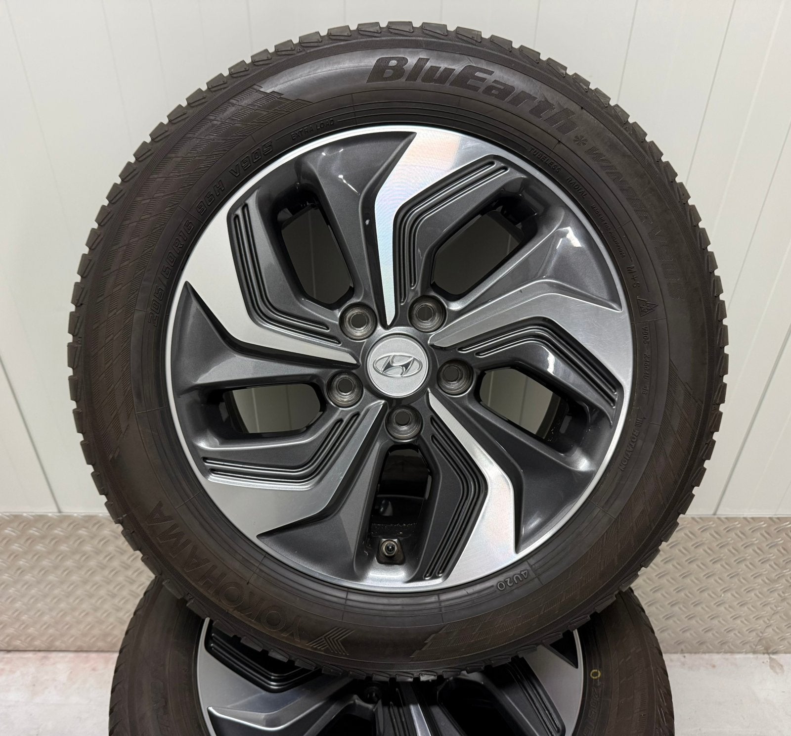 Originele Hyundai Kona Velgen 16 Inch Winter 5x114.3, Ophalen, Gebruikt, -, Banden en Velgen