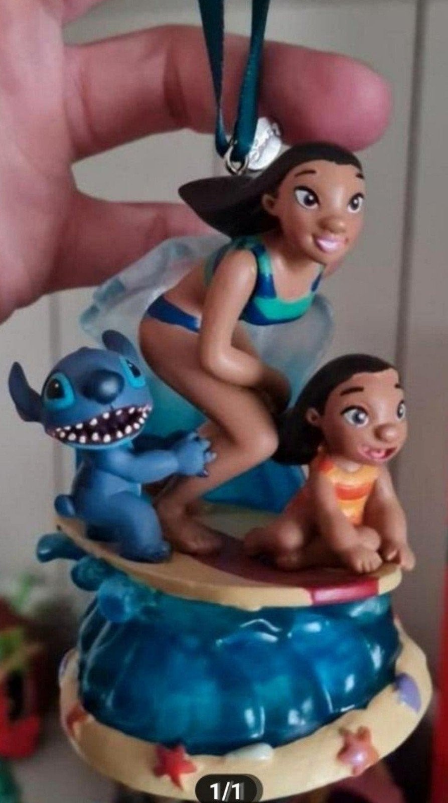 Disney sketchbook lilo en stitch ornament met muziek 2019, Ophalen of Verzenden, Overige figuren, Nieuw, Beeldje of Figuurtje