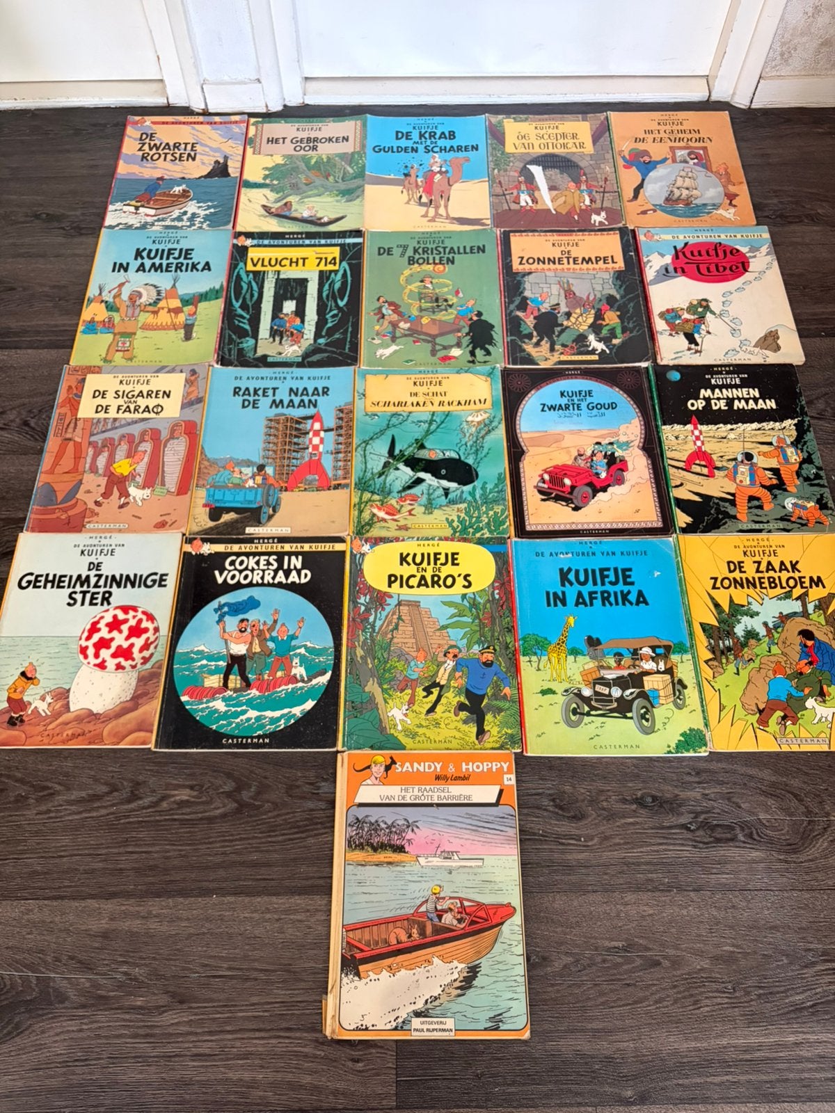 20x Kuifje stripboeken  – Oude Casterman albums, Boeken, Ophalen of Verzenden, Zo goed als nieuw, Stripboeken