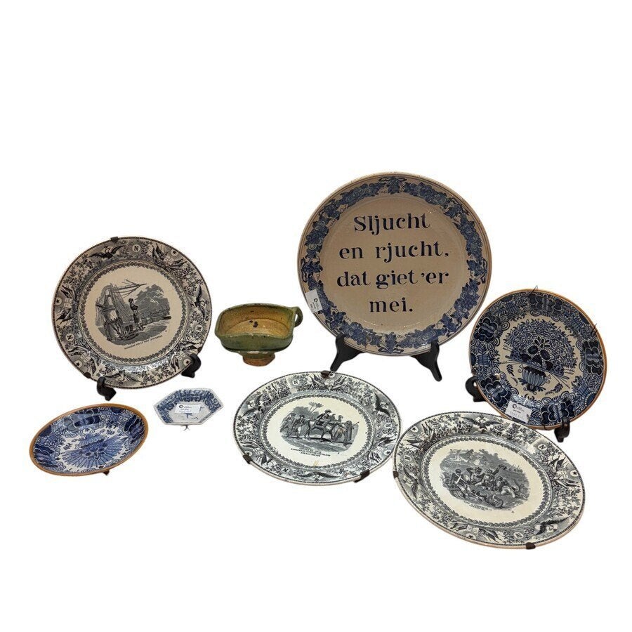 Lot divers aardewerk, o.a. Tichelaar, Ophalen of Verzenden