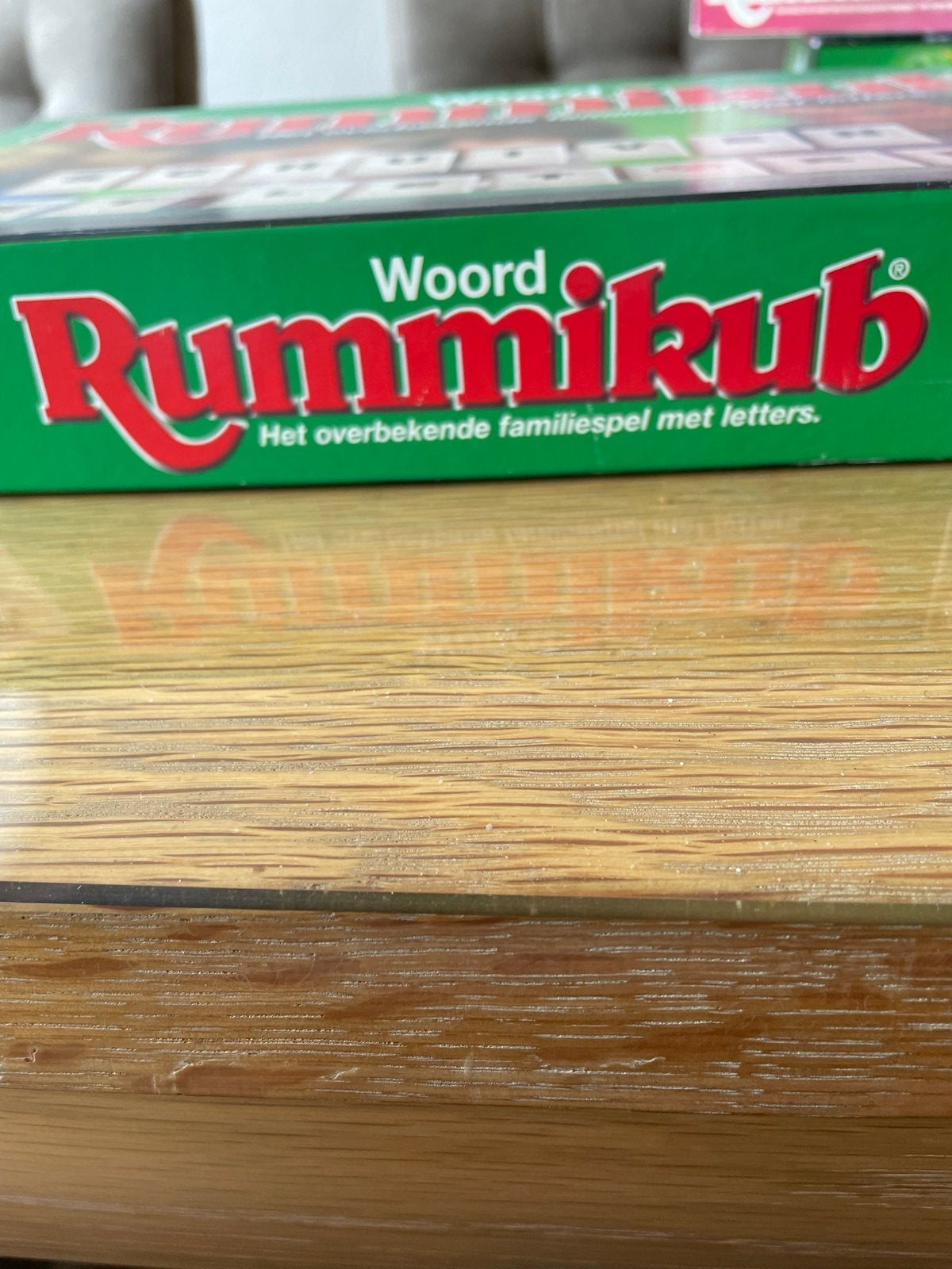 Woord Rummikub - Het overbekende familiespel met letters, Een of twee spelers, Ophalen of Verzenden, Gebruikt