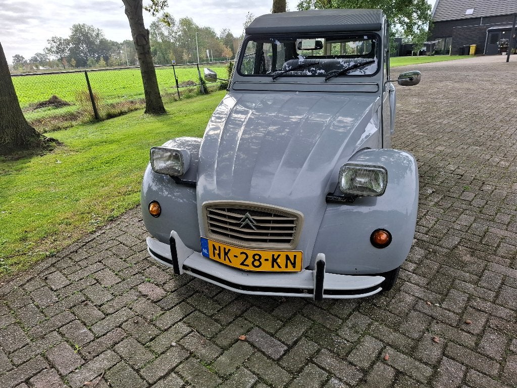 Citroën 2CV 0.6 Club1985 Grijs, Auto's, Stof, 602 cc, 2CV, 29 pk
