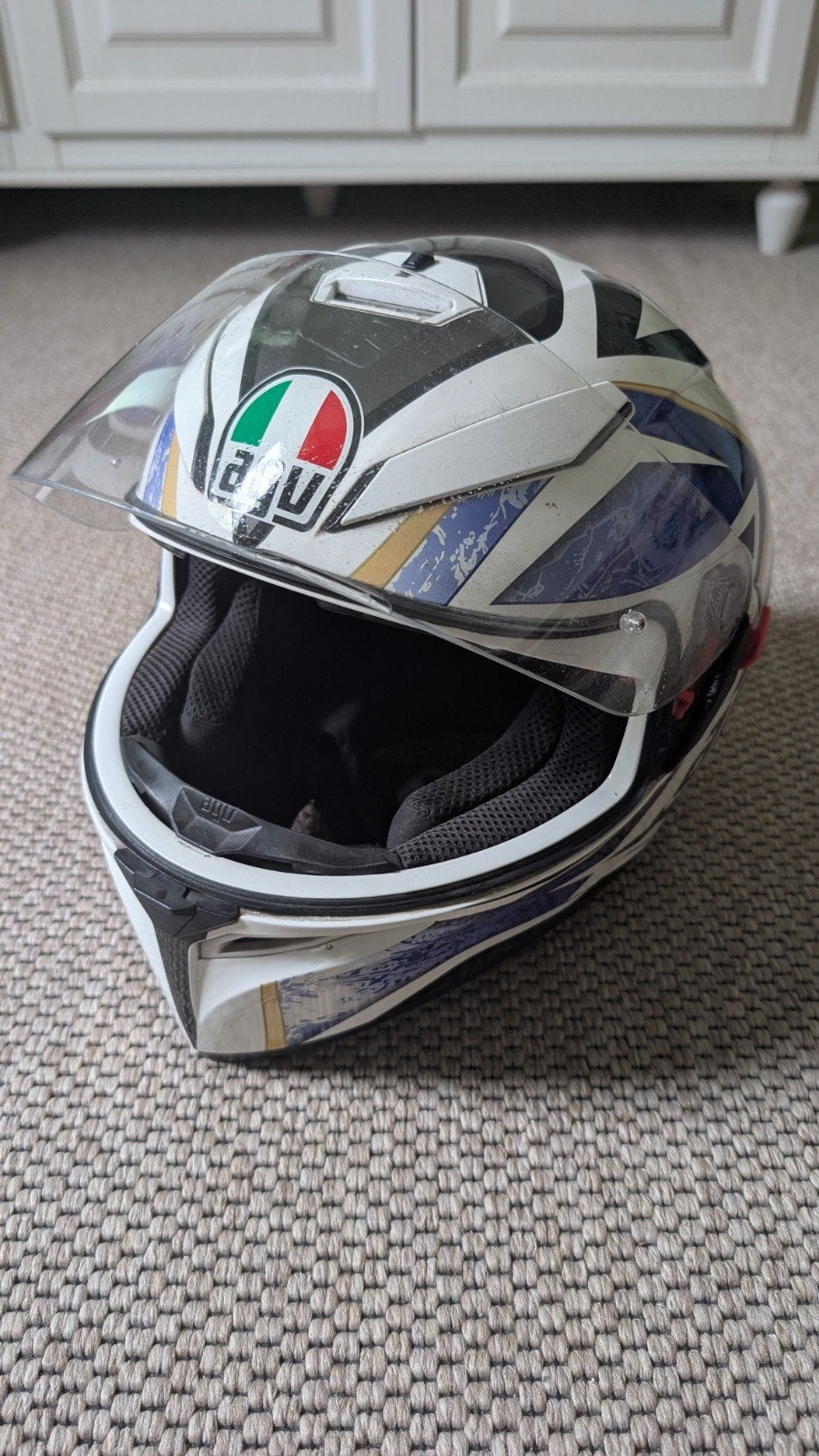 AGV K-3 SV Integraalhelm - Maat ML (58), Motoren, Kleding | Motorhelmen, Ophalen, Heren, L, Tweedehands