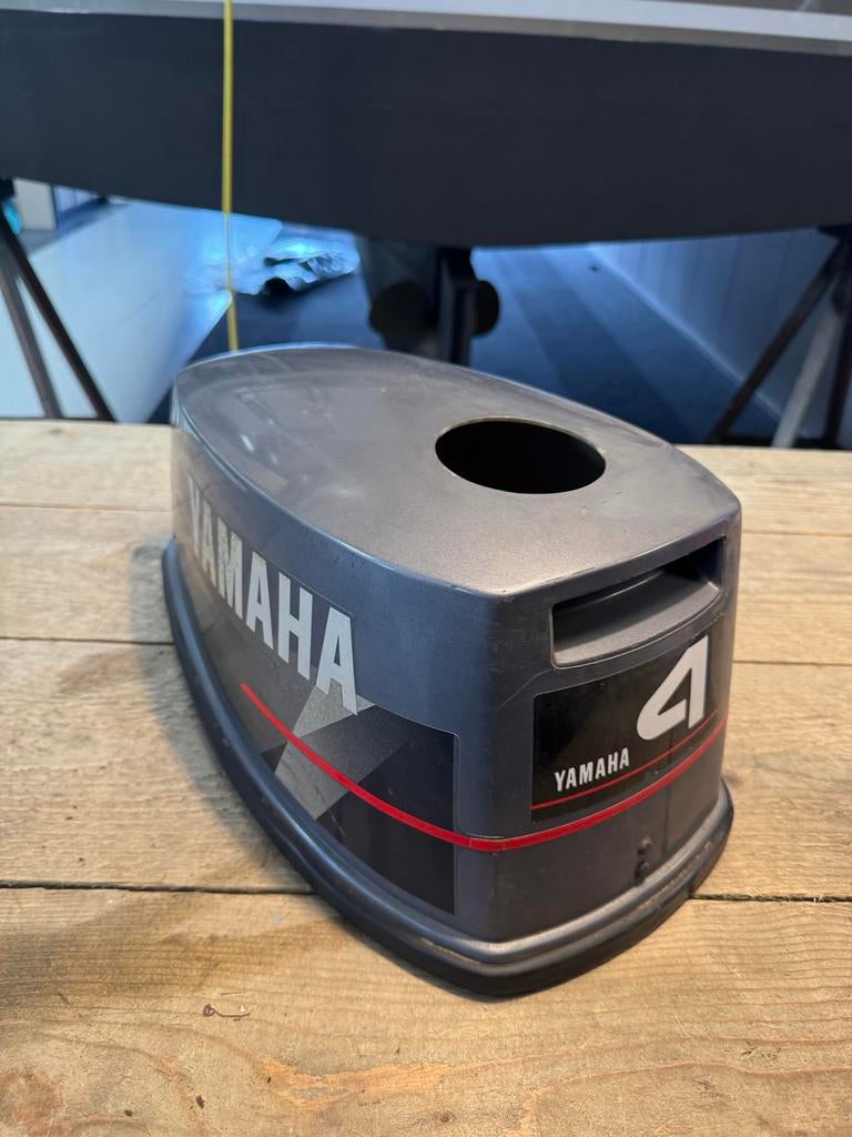 Gebruikte motorkap Yamaha 4 pk 2-takt, Ophalen, Gebruikt, Motor en Techniek, Motorboot