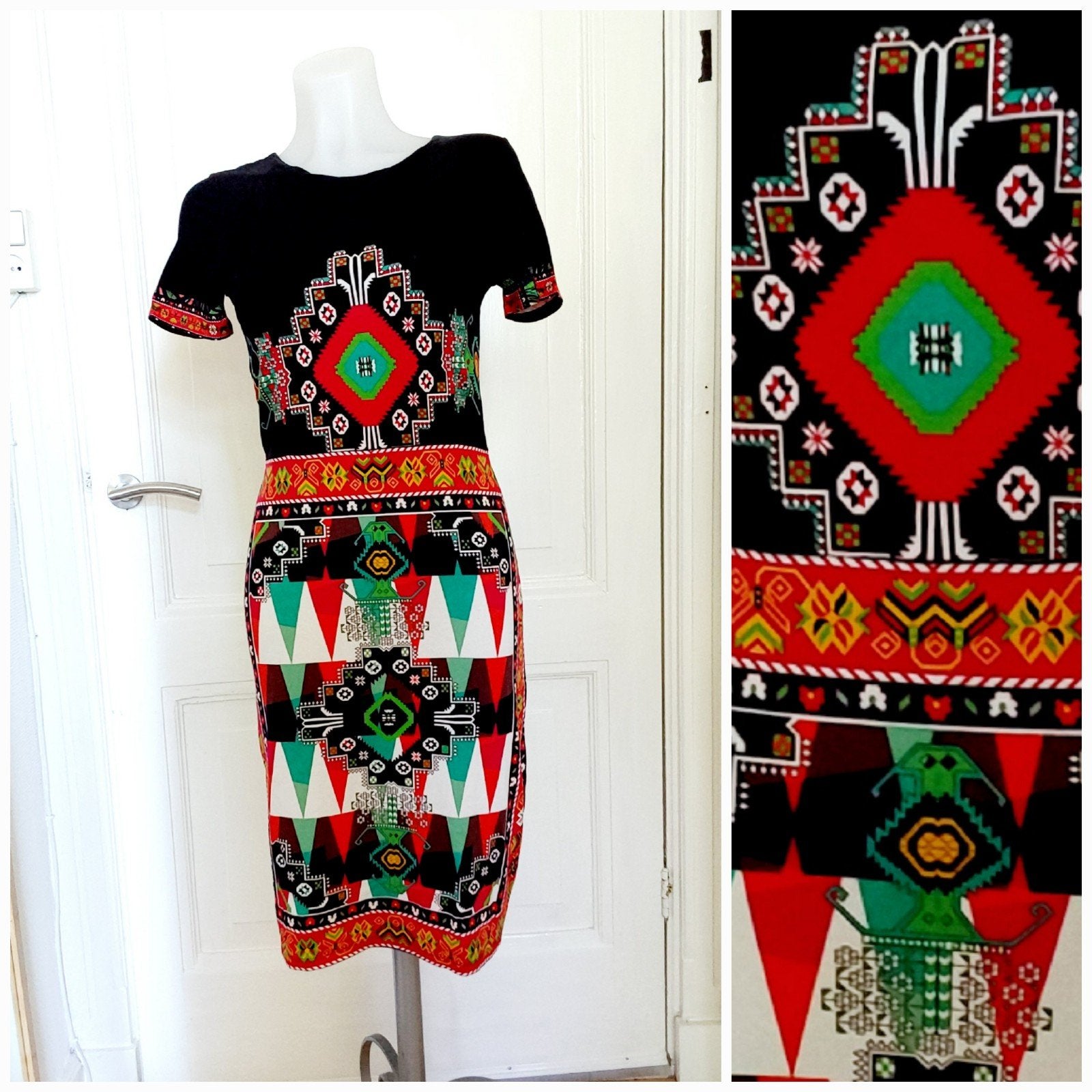 Leuke Desigual jurk maat S🌺, Kleding | Dames, Meerkleurig, Ophalen of Verzenden, Zo goed als nieuw, Knielengte