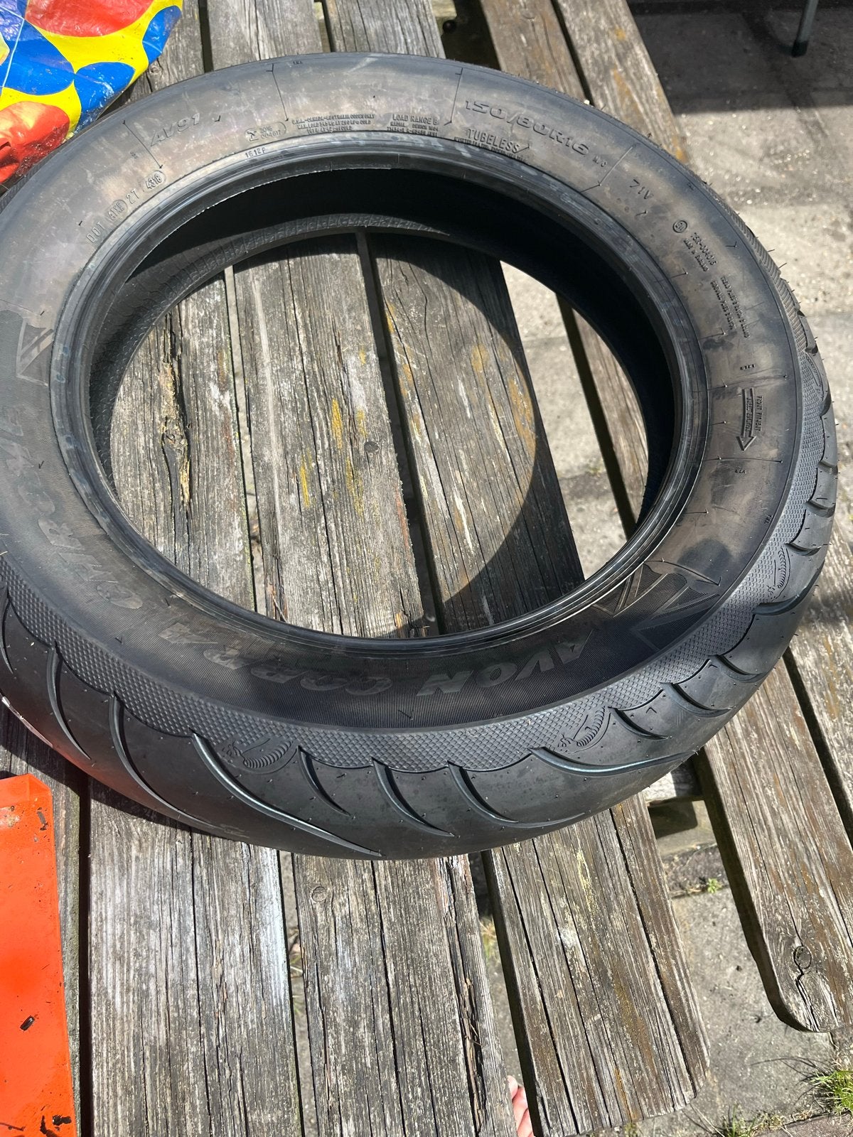 Avon Cobra Chrome motorband 150/80R16, Ophalen of Verzenden, Gebruikt