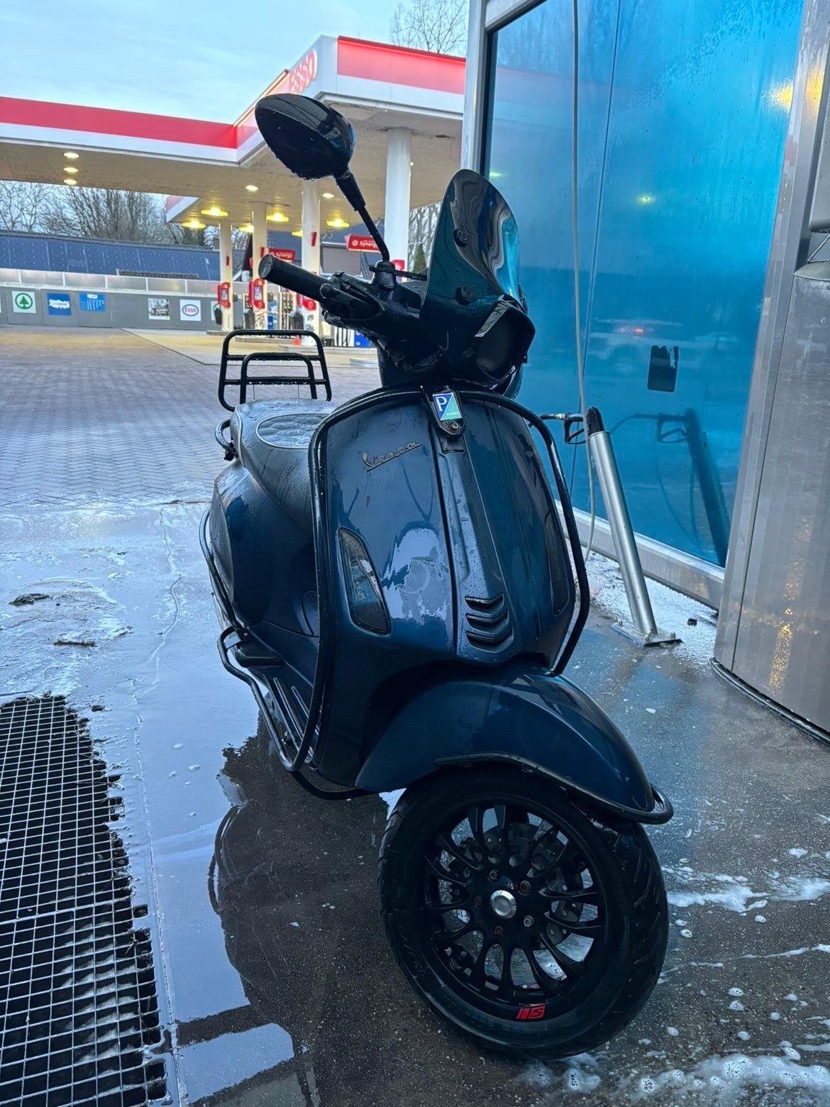 Vespa sprint 2017, Fietsen en Brommers, Scooters | Vespa, Overige modellen, Maximaal 45 km/u, Ophalen of Verzenden, Zo goed als nieuw