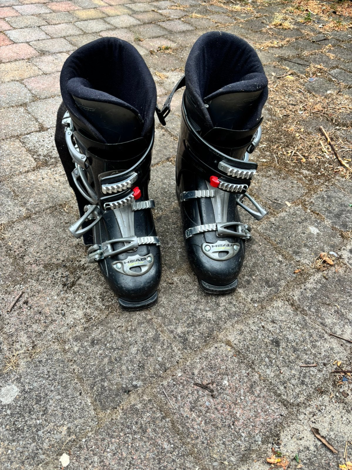 Head skischoenen met reistas (maat 43), Sport en Fitness, Ophalen, 160 tot 180 cm, Gebruikt, Schoenen