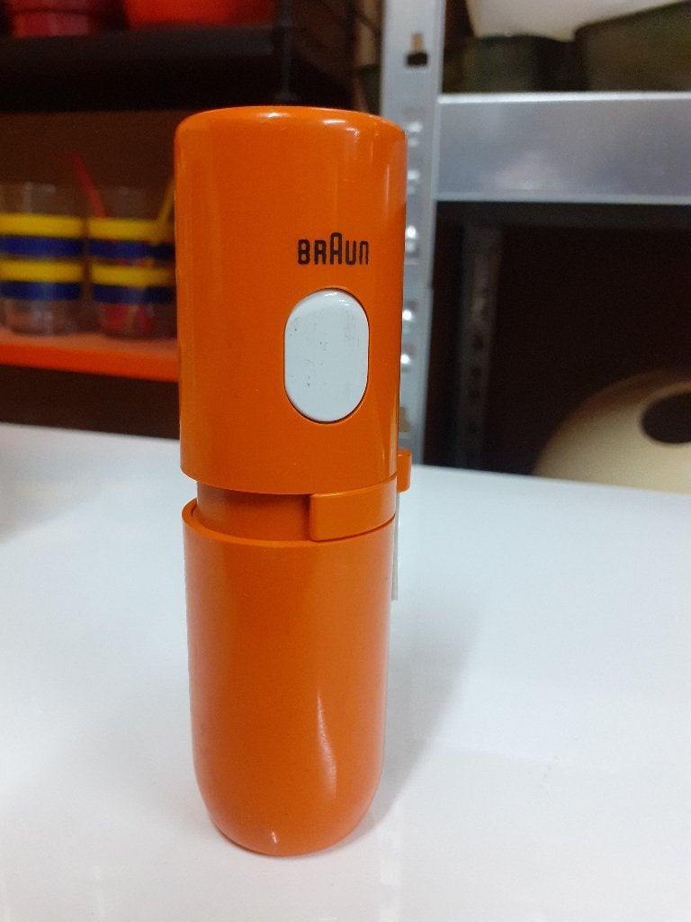 Oranje braun ladyshave jaren 70 design vintage retro 1970s, Ophalen of Verzenden, Persoonlijke verzorging