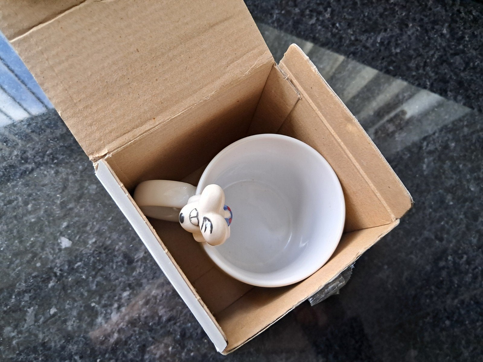 Diddl beker met figuurtje - Niet storen a.u.b., Ophalen of Verzenden, Diddl, Nieuw, Servies