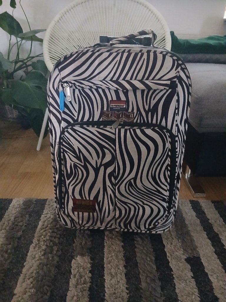 koffer, Gebruikt, 50 tot 60 cm, Zacht kunststof, 35 tot 45 cm