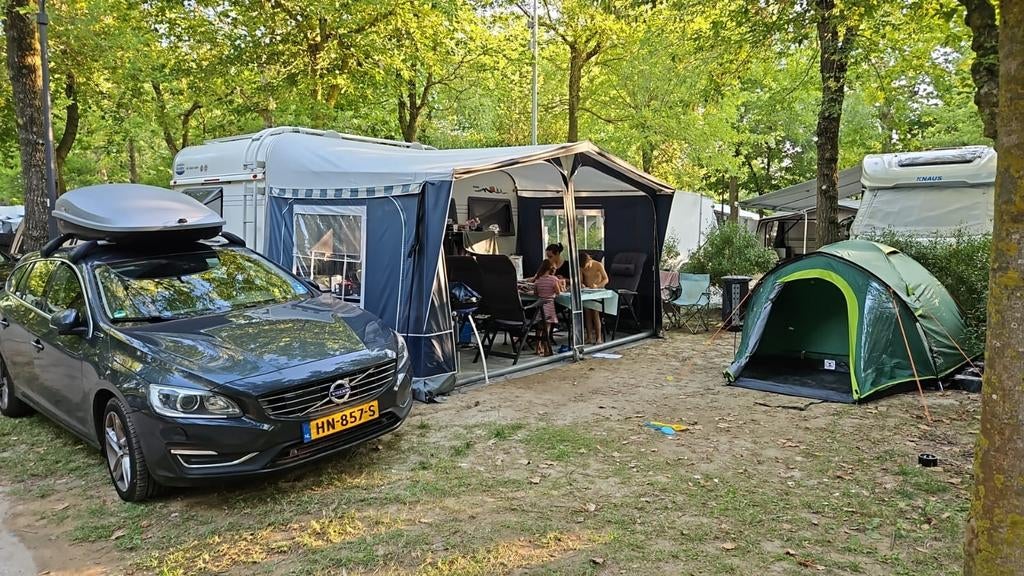 Dorema president 250 maat 9 incl luifel en erker, Caravans en Kamperen, Voortenten en Luifels, Ophalen