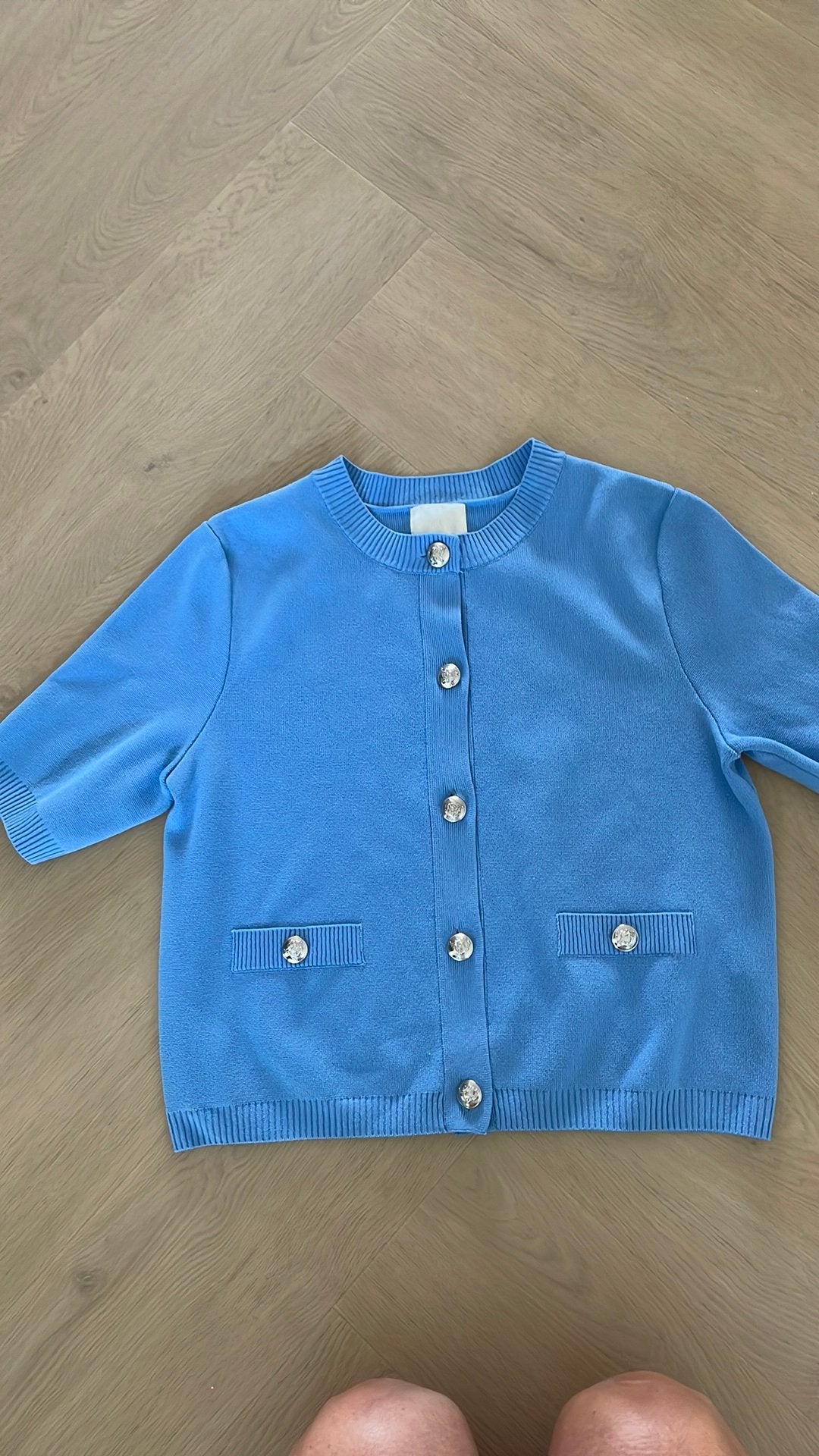Nieuw dames truitje met korte mouw mt S van H&M, Ophalen of Verzenden, Zo goed als nieuw, Maat 38/40 (M), Korte mouw