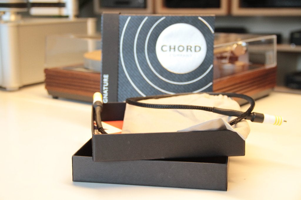 Chord Signature Super Aray Coaxiale Digitale Interlink 1 Mtr, Mail, Chord Cable, Ophalen of Verzenden, Zo goed als nieuw