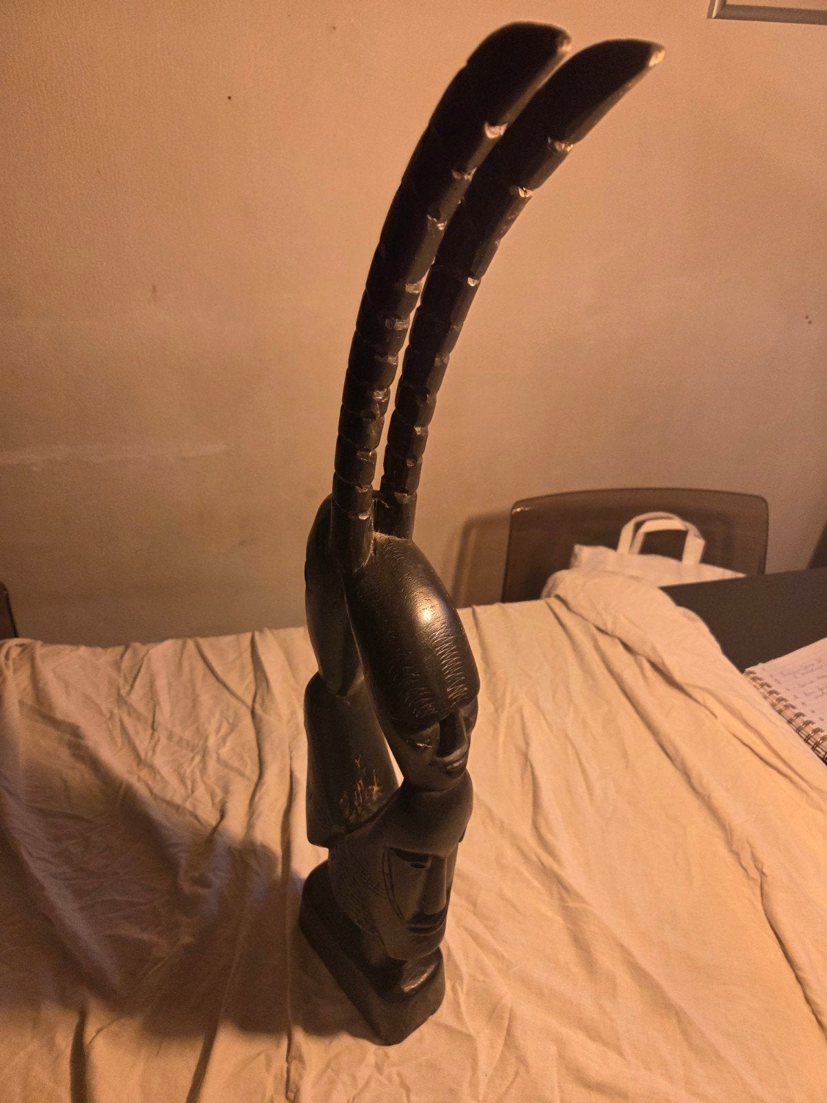 Afrikaans houten beeld, Antiek en Kunst, Ophalen of Verzenden