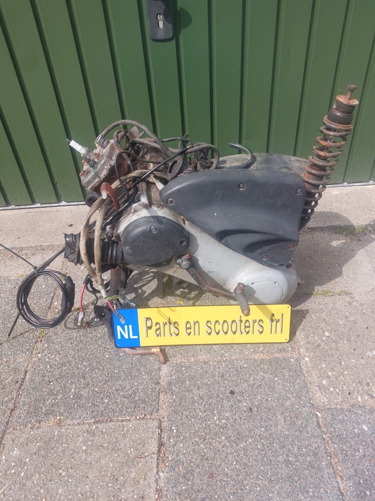 gilera runner motorblok 50cc lc dd, Fietsen en Brommers, Brommeronderdelen | Scooters, Ophalen, Gebruikt, Blok, Piaggio