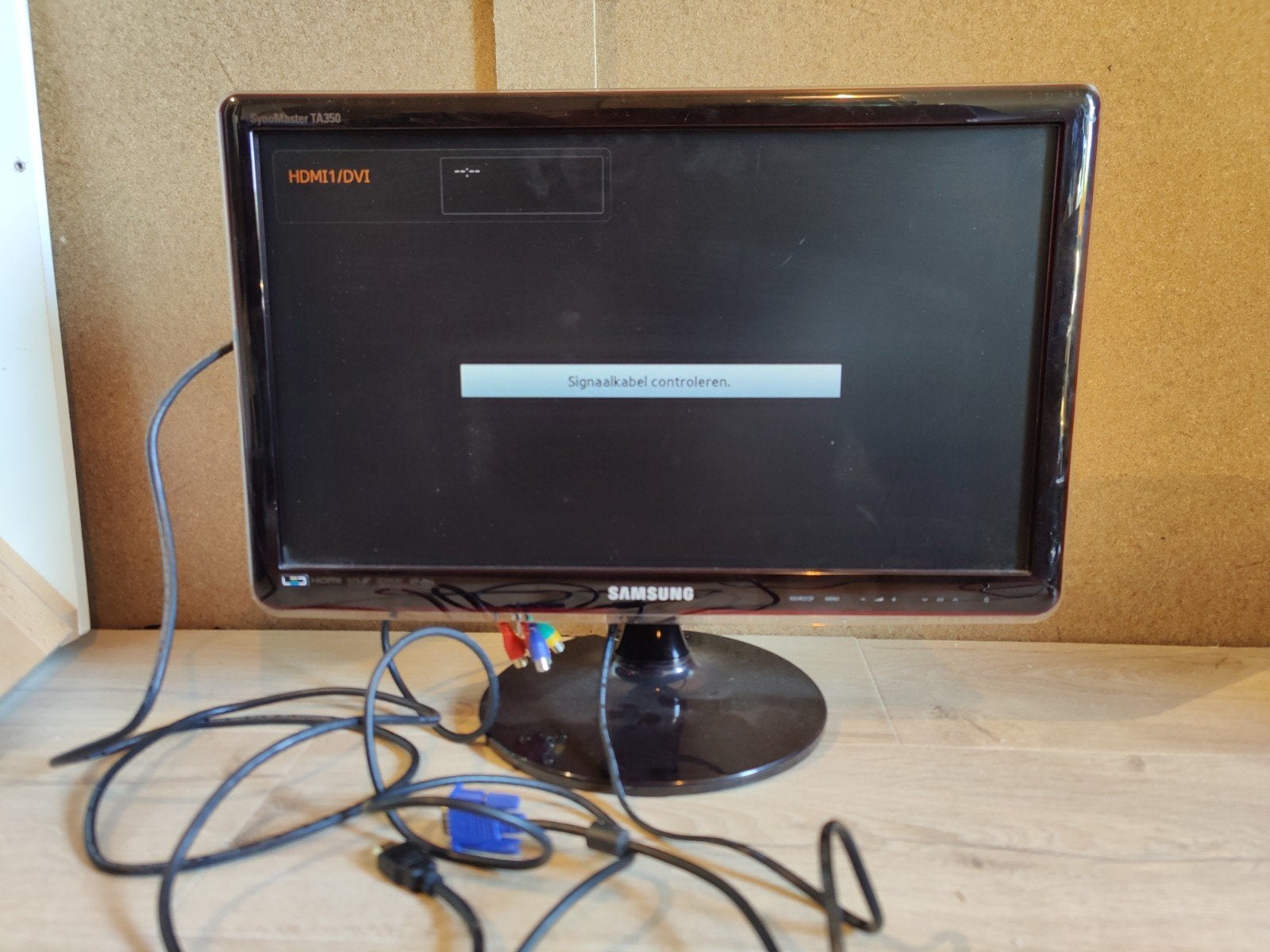 Samsung T20A350 – 20 inch PC Monitor & Full HD TV in één!, Ophalen, Gebruikt, 50 Hz, LCD