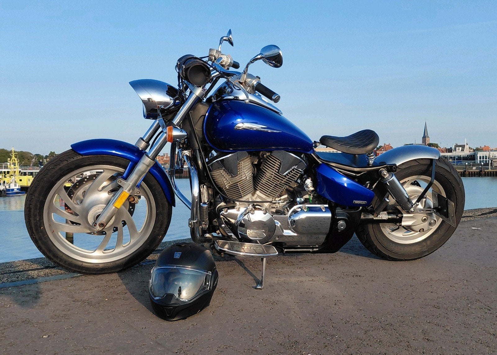 Honda VTX 1300c Bobber, Motoren, 2 cilinders, Occasion, Chopper, Particulier