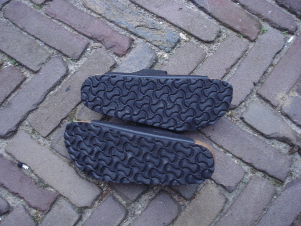 GRATIS VERZENDEN NIEUWE ZWARTE ARIZONA BIRKENSTOCKS 38, Slippers, Verzenden, Zwart, Nieuw