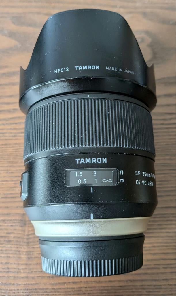 Tamron SP 35mm F/1.8 Di VC USD lens (F012) Nikon F, Audio, Tv en Foto, Fotografie | Lenzen en Objectieven, Ophalen of Verzenden