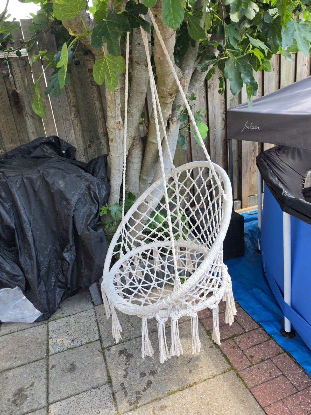 Comfortabele hangstoel voor binnen en buiten, Ophalen, Gebruikt, Eenpersoons, Binnen