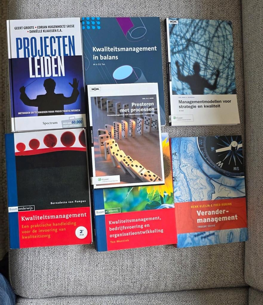 Diverse Managementboeken €10 p/st, Ophalen of Verzenden, Zo goed als nieuw, HBO