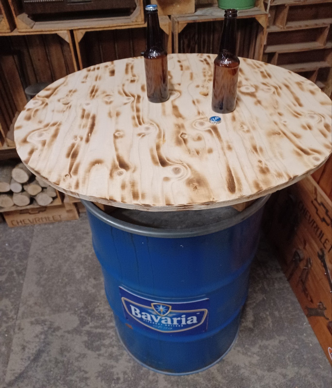 Bavaria Sta-tafel  homemade, Ophalen